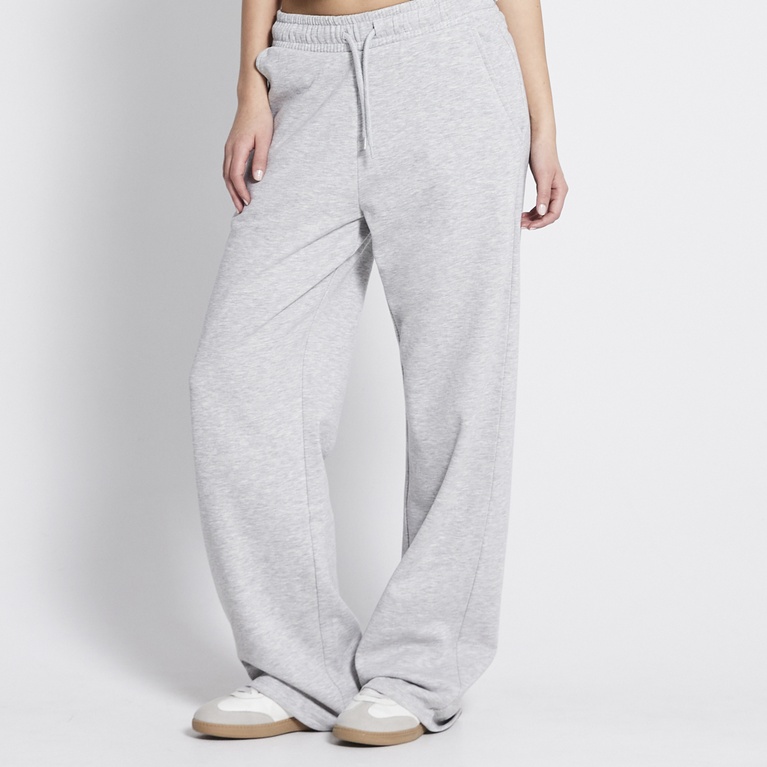 Straight sweatpants "Vera" Grey Melange